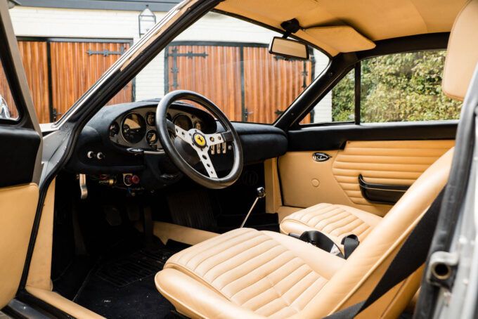 interior driver Ferrari 246GT Dino