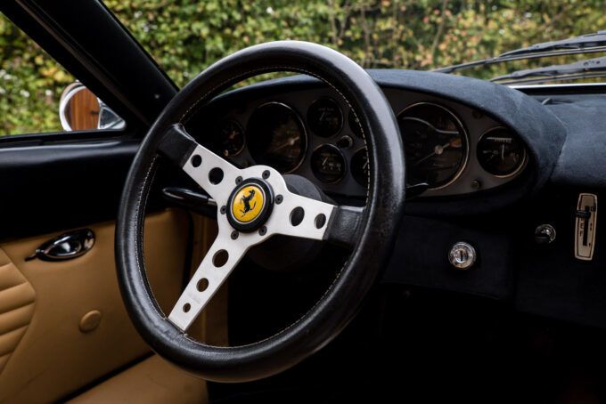 steering wheel passenger Ferrari 246GT Dino