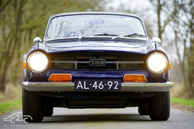 Triumph TR6 1971 zu verkaufen Blau
