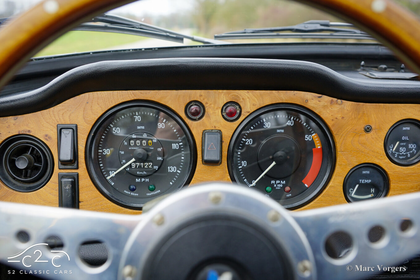 Triumph TR6 1971 zu verkaufen Blau