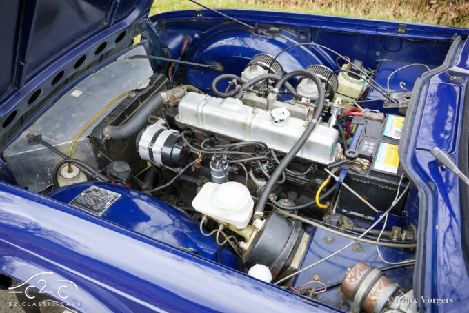 Triumph TR6 1971 zu verkaufen Blau