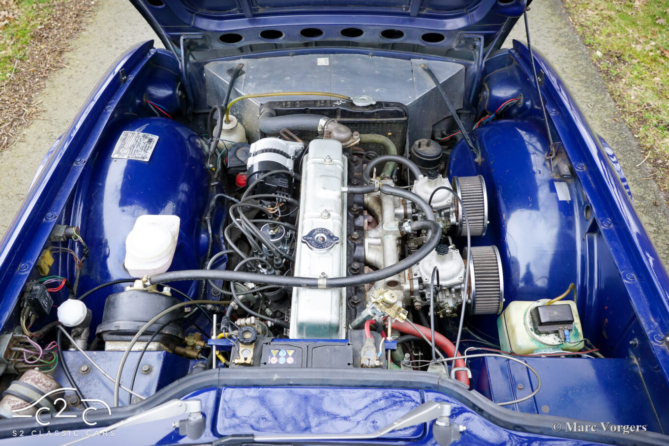 Triumph TR6 1971 zu verkaufen Blau