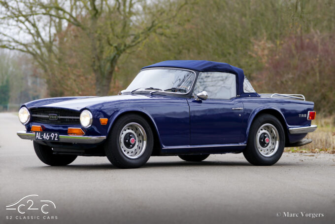 Triumph TR6 1971 zu verkaufen Blau