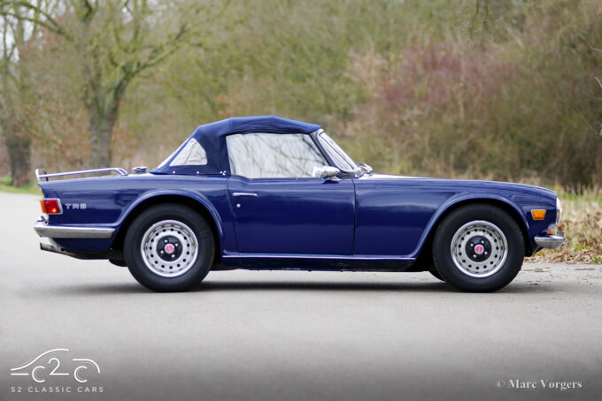 Triumph TR6 1971 zu verkaufen Blau