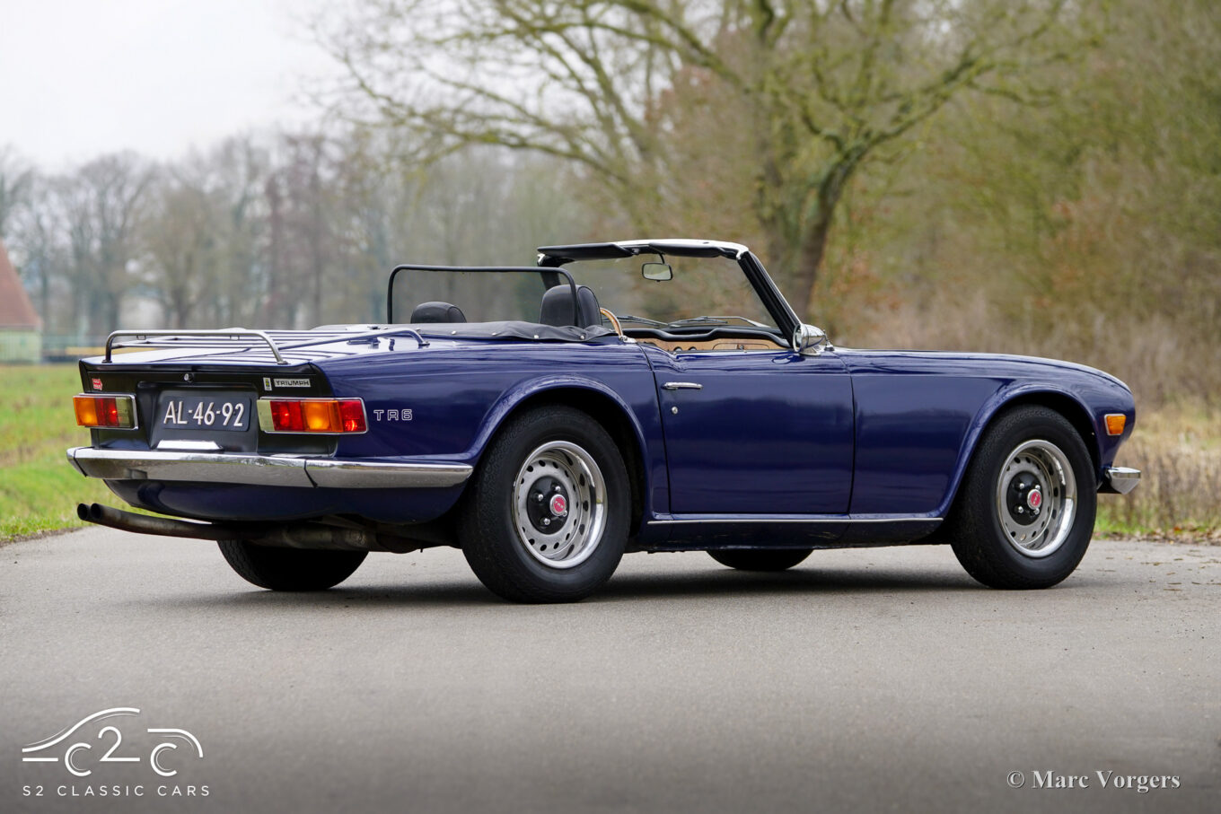Triumph TR6 1971 zu verkaufen Blau