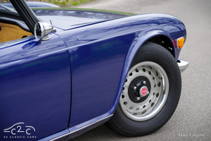 Triumph TR6 1971 zu verkaufen Blau