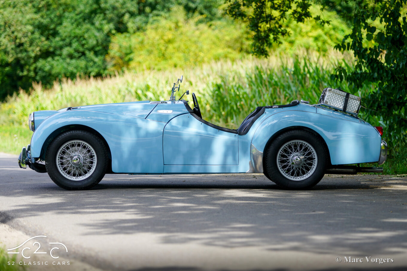 Triumph TR3 from 1957 for sale. 1000 Miglia eligible