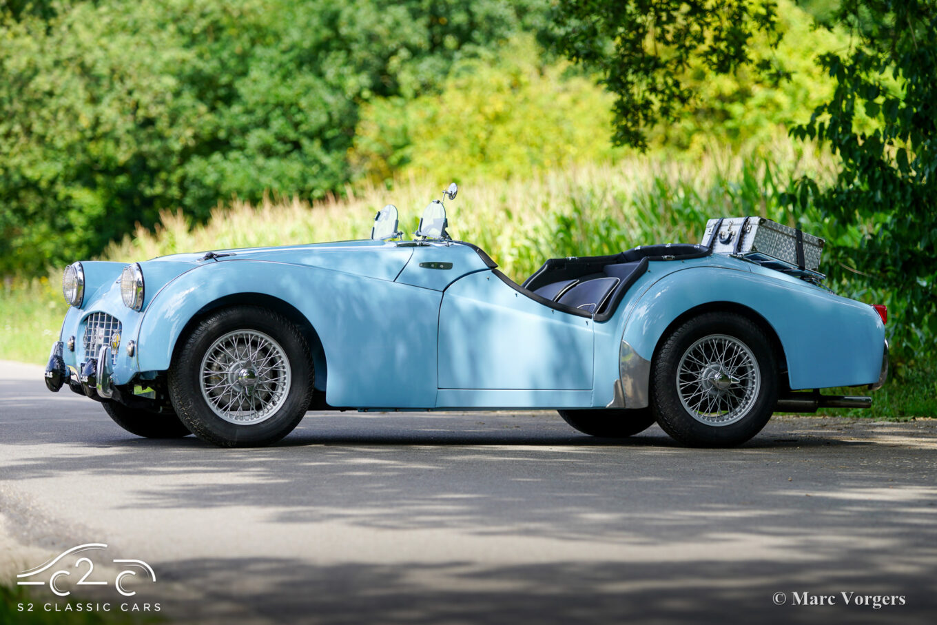Triumph TR3 from 1957 for sale. 1000 Miglia eligible