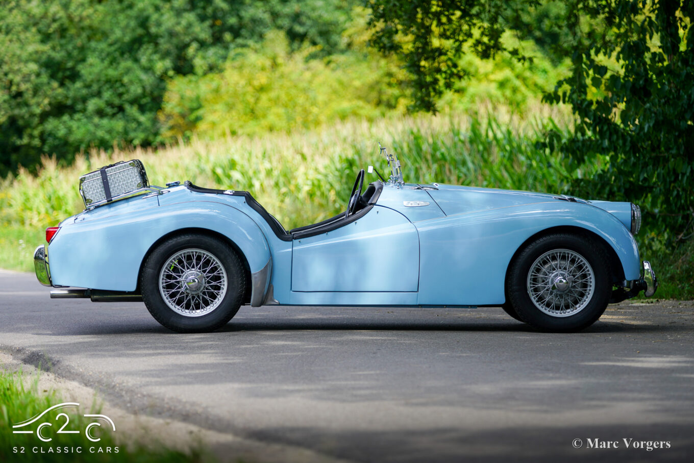 Triumph TR3 from 1957 for sale. 1000 Miglia eligible