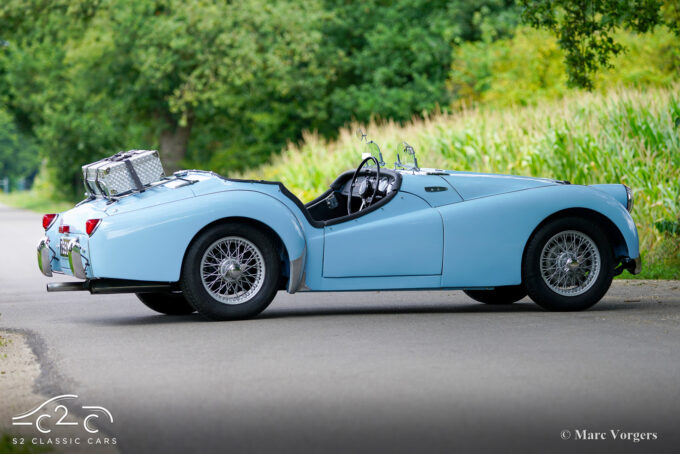 Triumph TR3 from 1957 for sale. 1000 Miglia eligible
