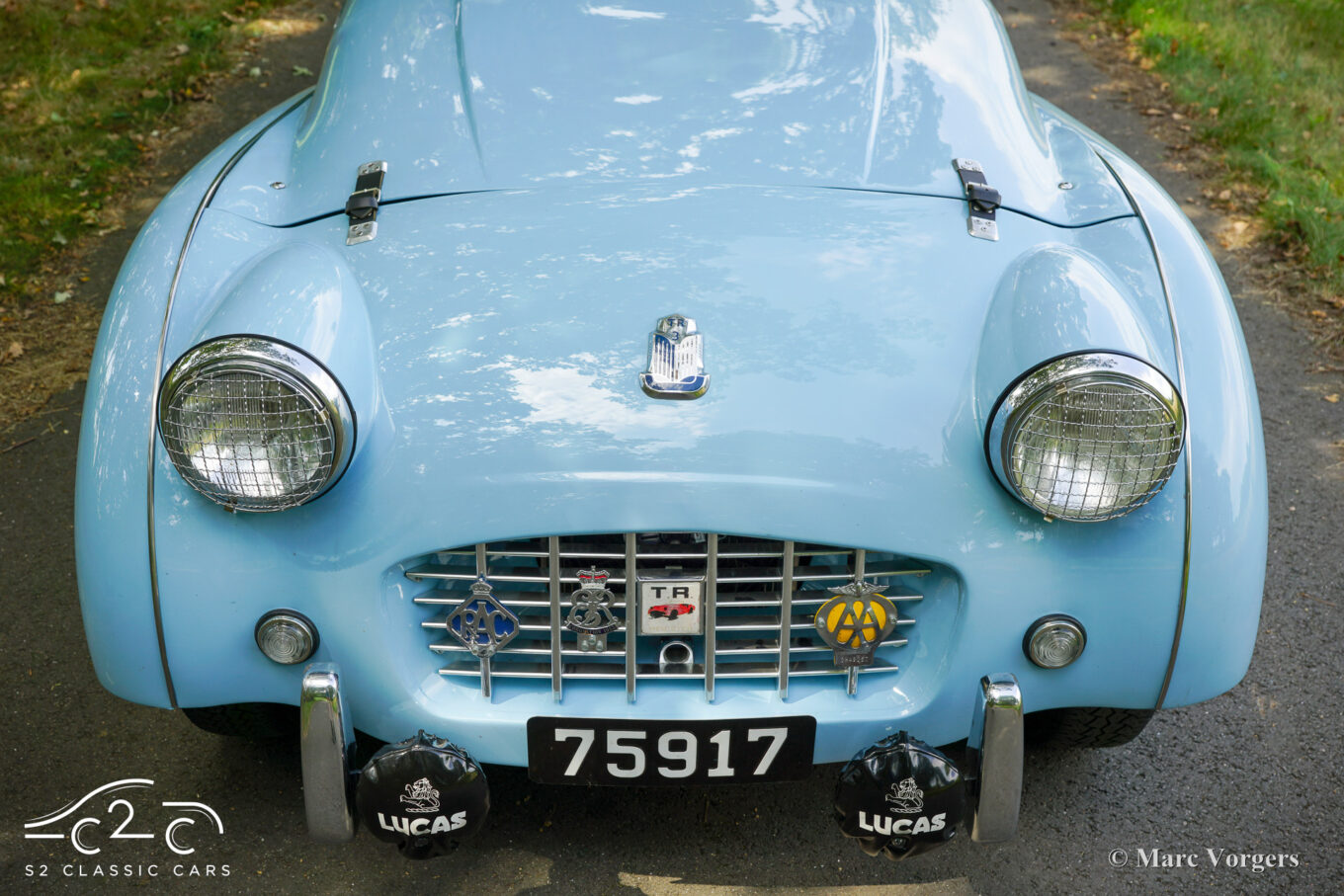 Triumph TR3 from 1957 for sale. 1000 Miglia eligible