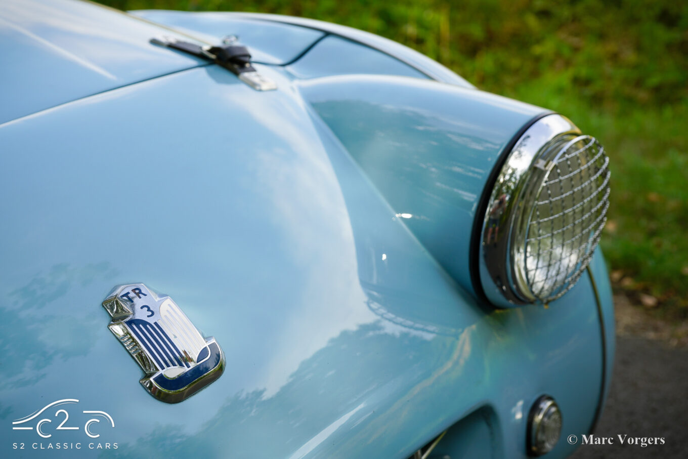 Triumph TR3 from 1957 for sale. 1000 Miglia eligible