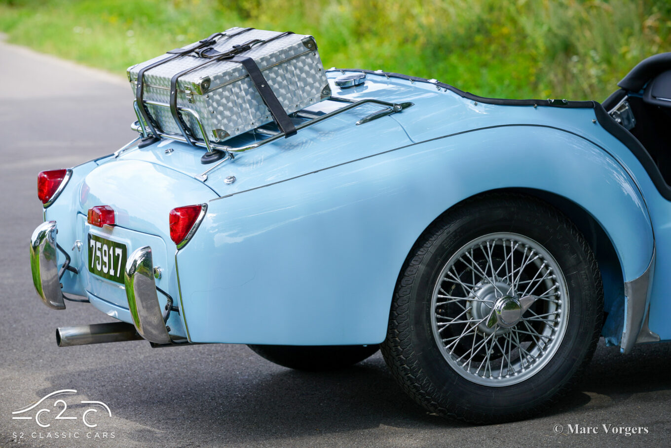 Triumph TR3 from 1957 for sale. 1000 Miglia eligible