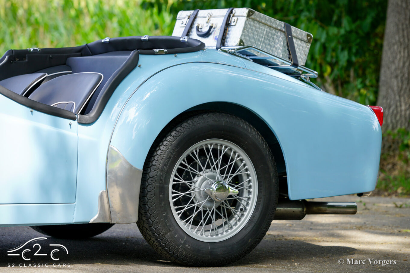 Triumph TR3 from 1957 for sale. 1000 Miglia eligible
