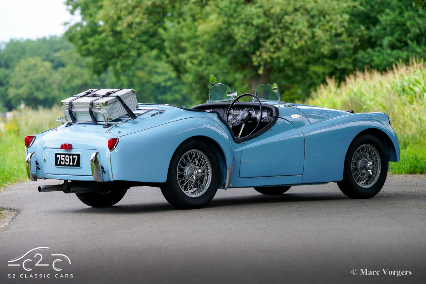 Triumph TR3 from 1957 for sale. 1000 Miglia eligible