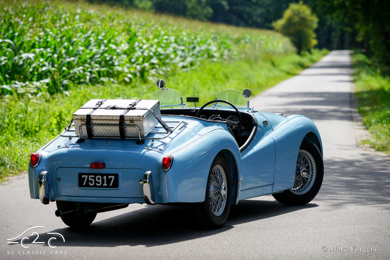 Triumph TR3 from 1957 for sale. 1000 Miglia eligible