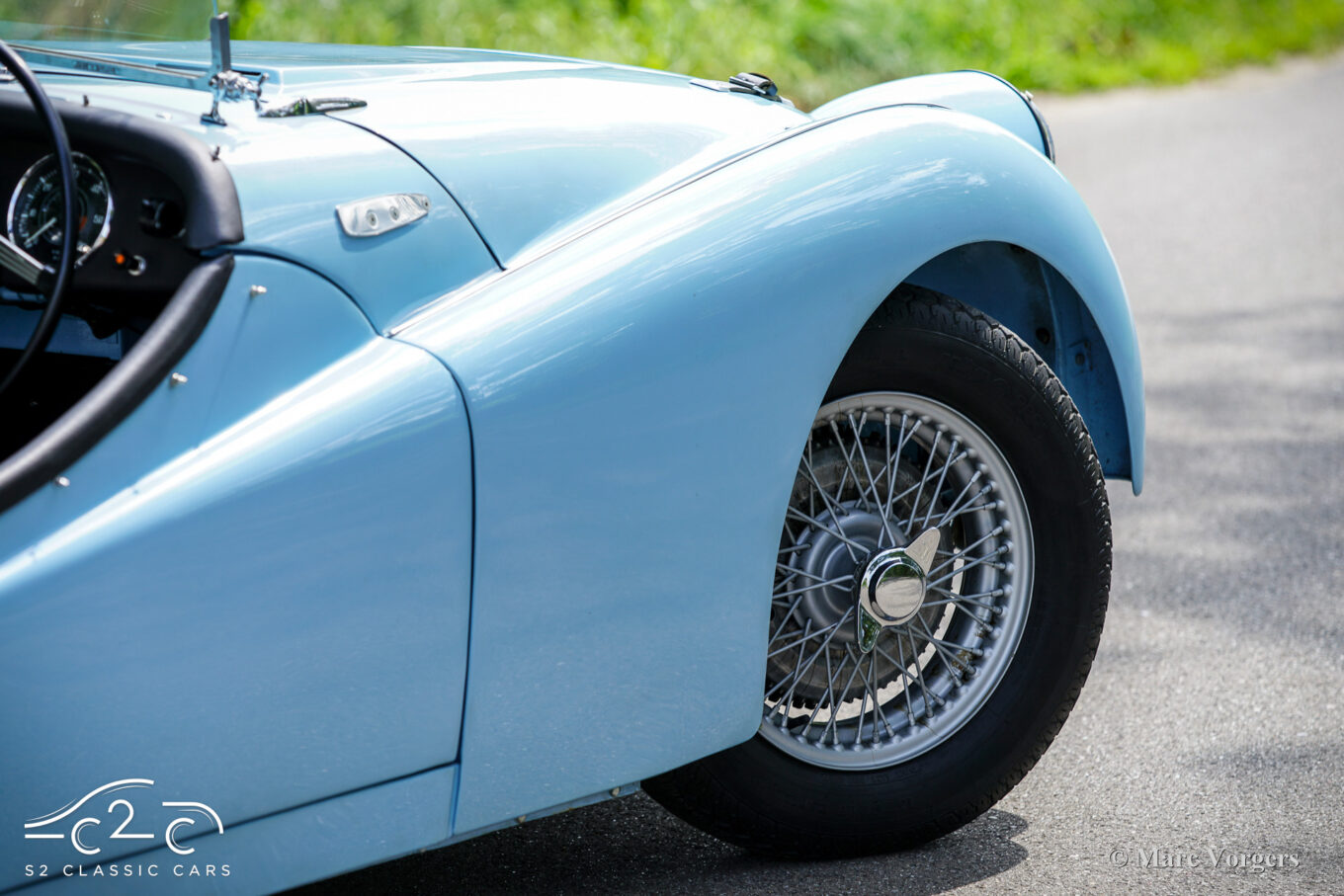 Triumph TR3 from 1957 for sale. 1000 Miglia eligible