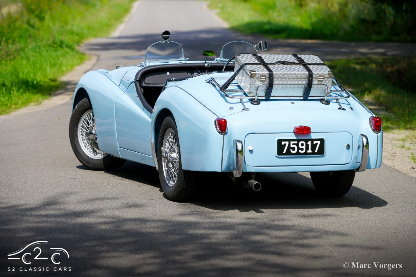 Triumph TR3 from 1957 for sale. 1000 Miglia eligible