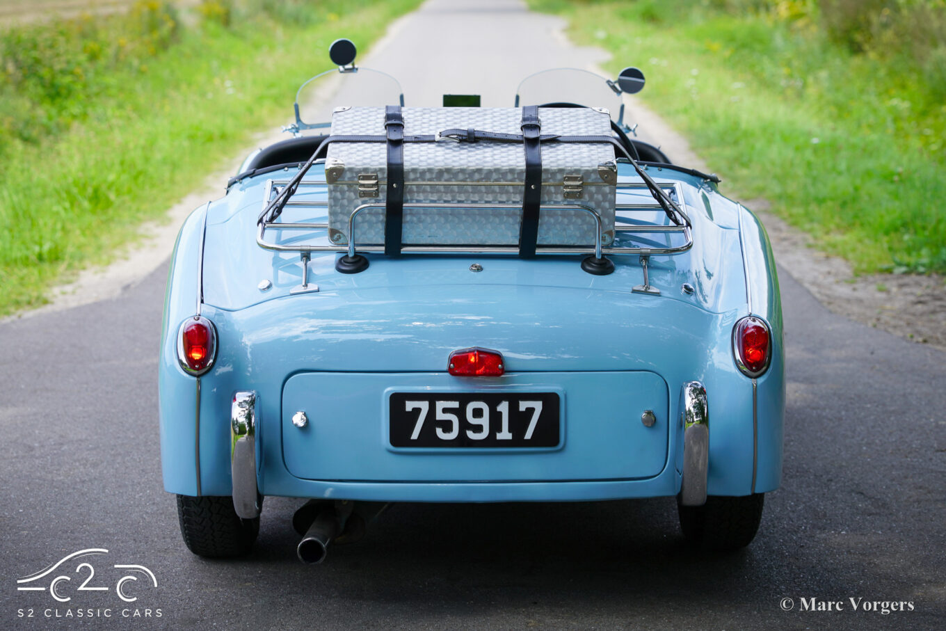 Triumph TR3 from 1957 for sale. 1000 Miglia eligible