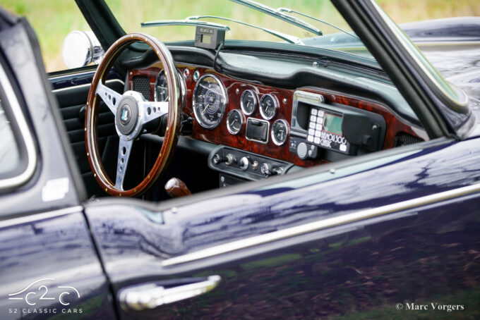 Triumph TR4A from 1966 for sale with Surrey top and British Heritage Certificate