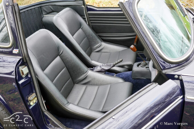 Triumph TR4A from 1966 for sale with Surrey top and British Heritage Certificate