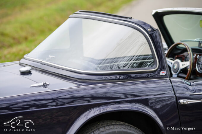 Triumph TR4A from 1966 for sale with Surrey top and British Heritage Certificate
