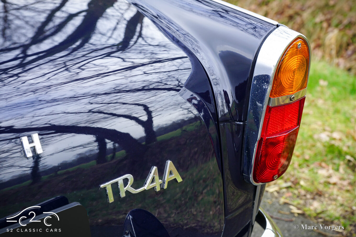 Triumph TR4A from 1966 for sale with Surrey top and British Heritage Certificate