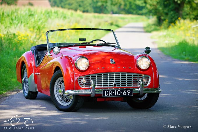 Triumph TR 3A uit 1959 te koop