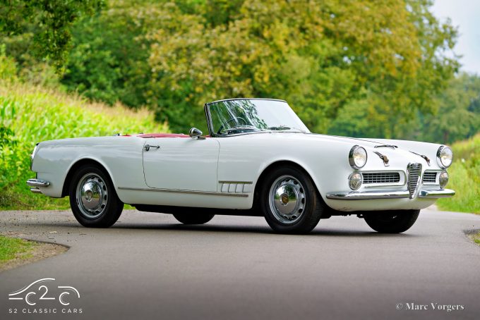 Alfa Romeo 2000 Spider uit 1959 te koop