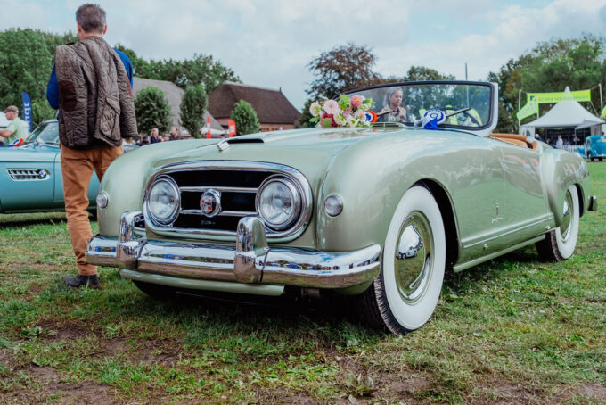 Nash Healey series 2 Pininfarina Wheels at Mariënwaerdt 2026 concours d'Élegance