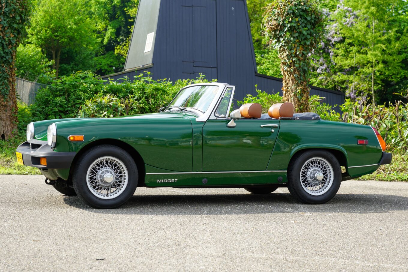 MG Midget 1500 1978 Britisch Racing Green Verkocht