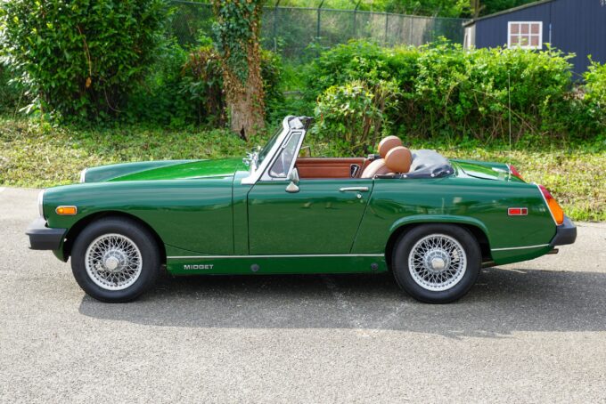 MG Midget 1500 1978 Britisch Racing Green Verkocht