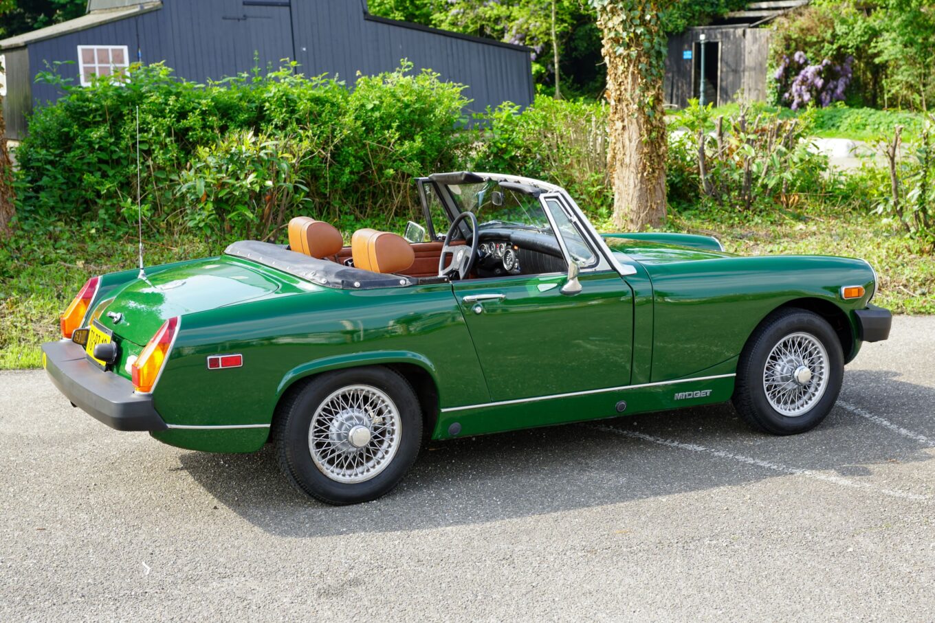 MG Midget 1500 1978 Britisch Racing Green Verkocht