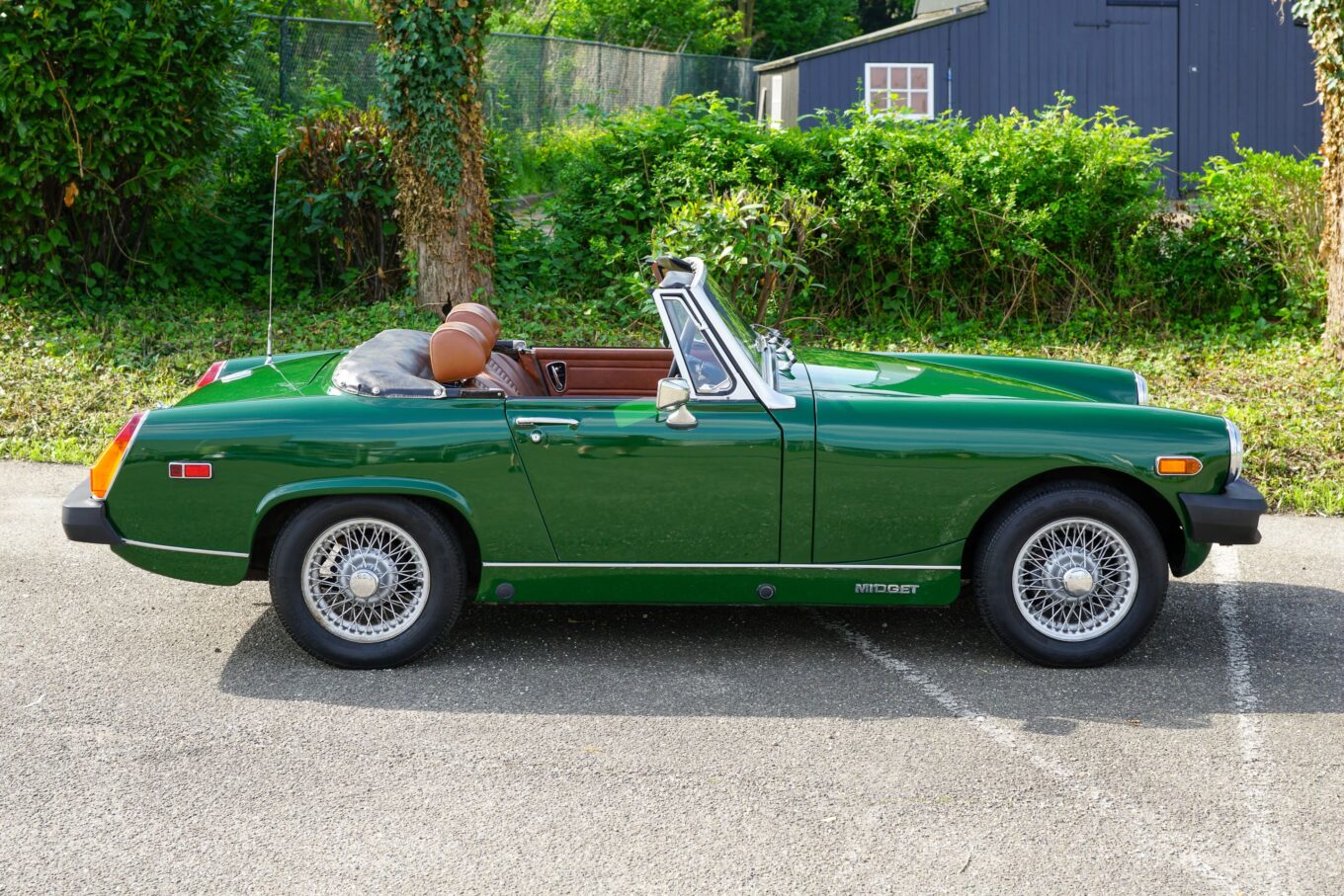 MG Midget 1500 1978 Britisch Racing Green Verkocht