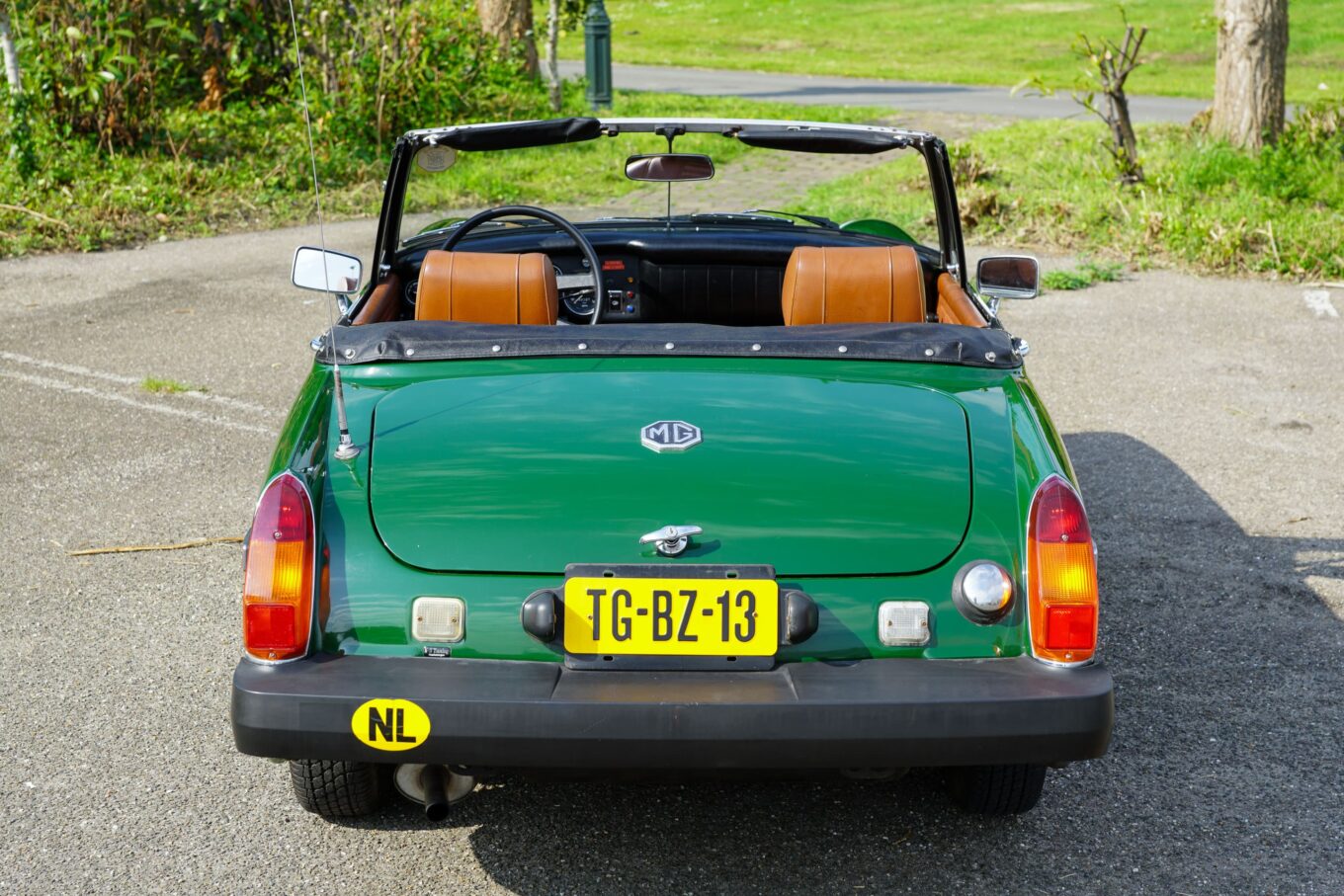 MG Midget 1500 1978 Britisch Racing Green Verkocht