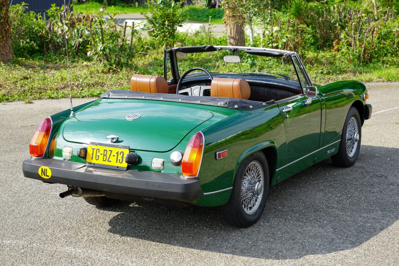 MG Midget 1500 1978 Britisch Racing Green Verkocht