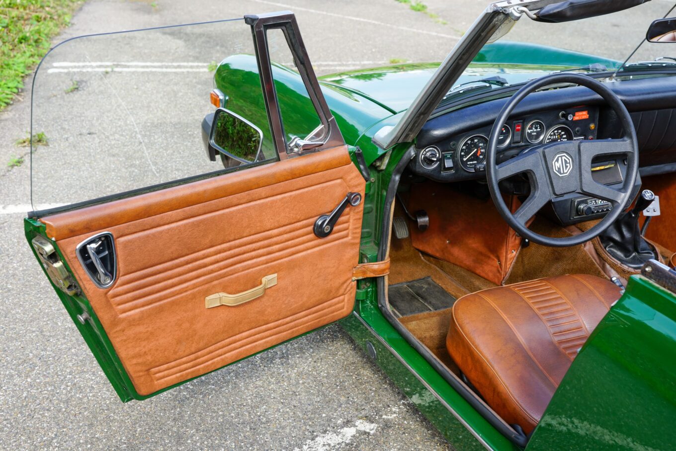 MG Midget 1500 1978 Britisch Racing Green Verkocht