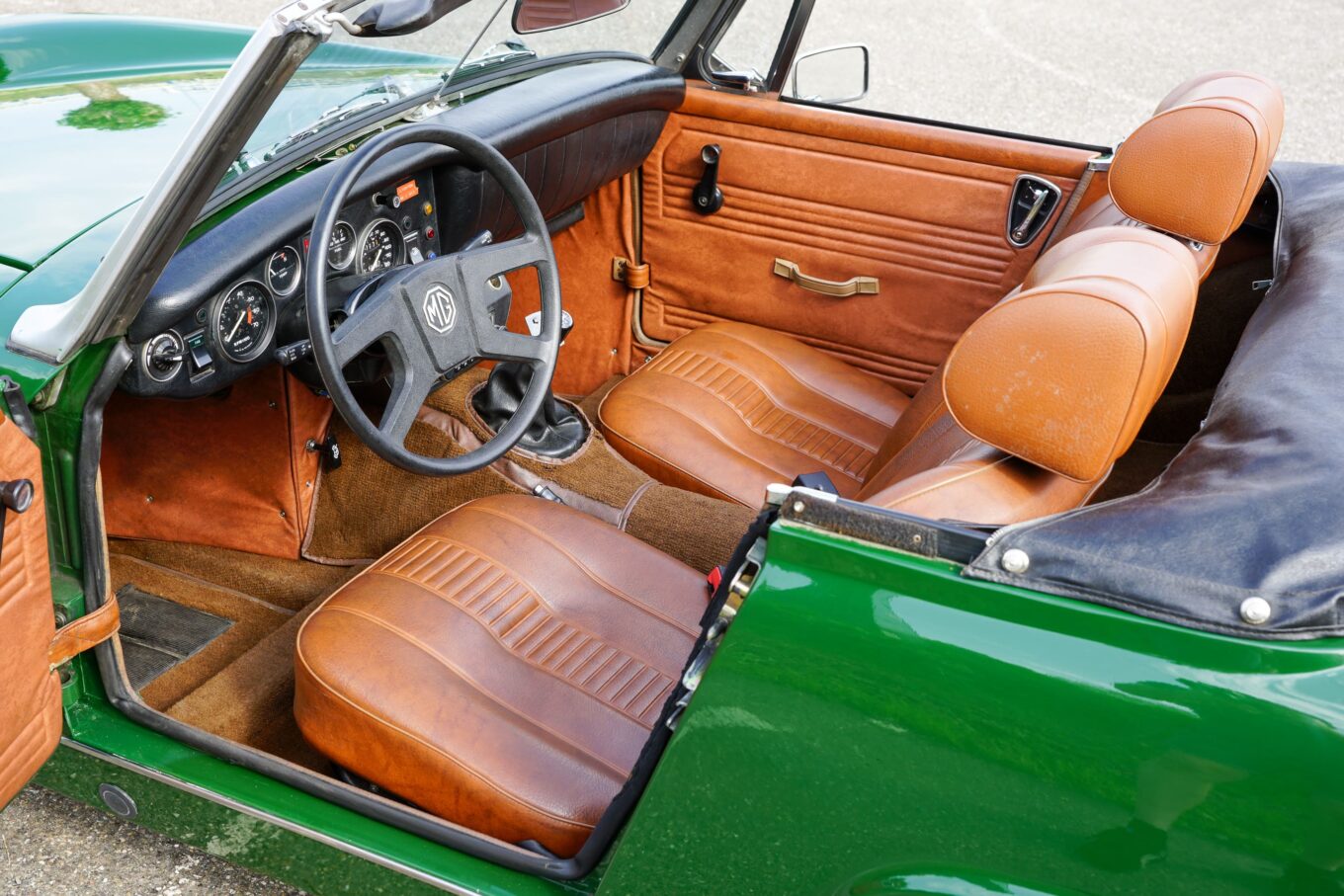 MG Midget 1500 1978 Britisch Racing Green Verkocht