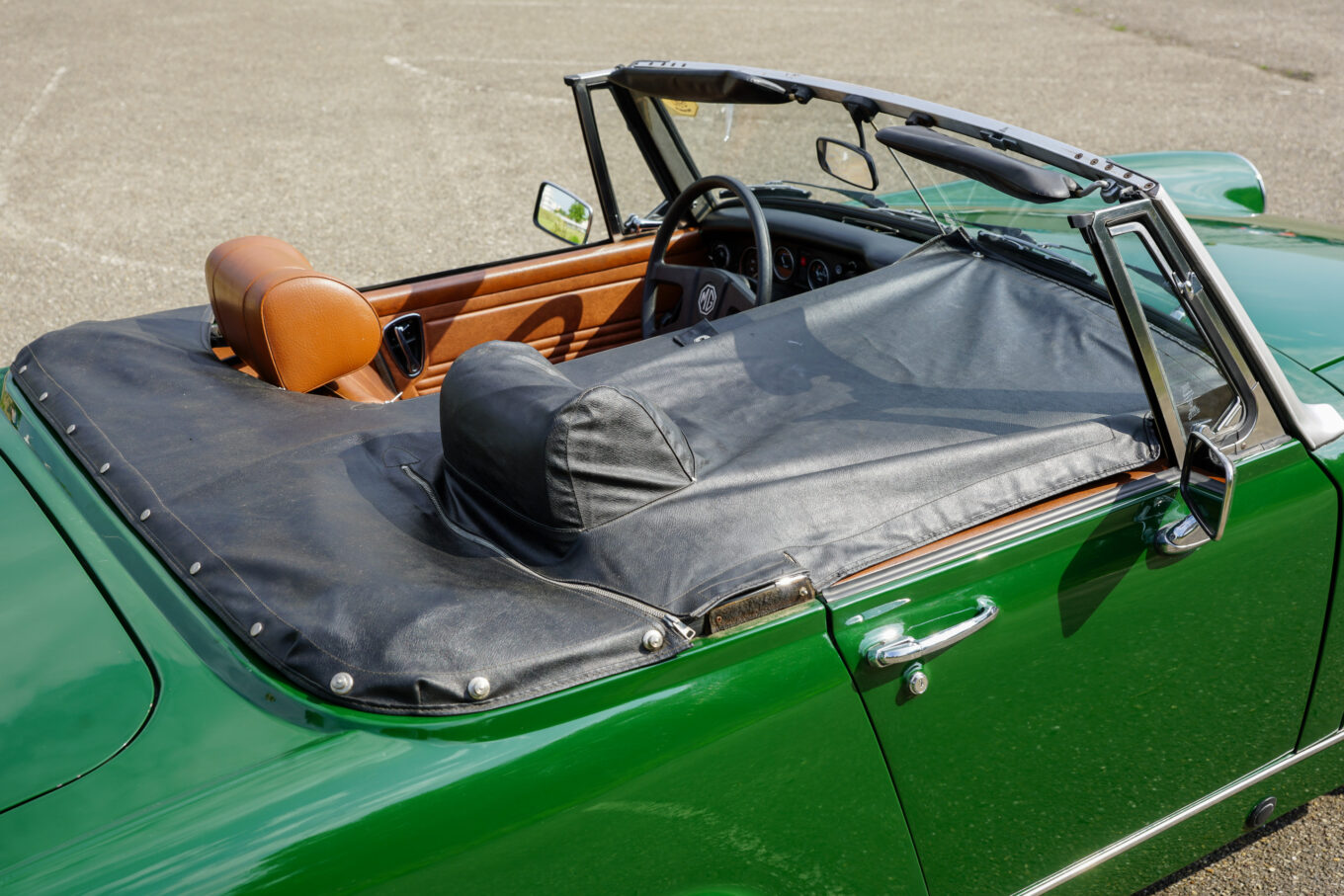MG Midget 1500 1978 Britisch Racing Green Verkocht