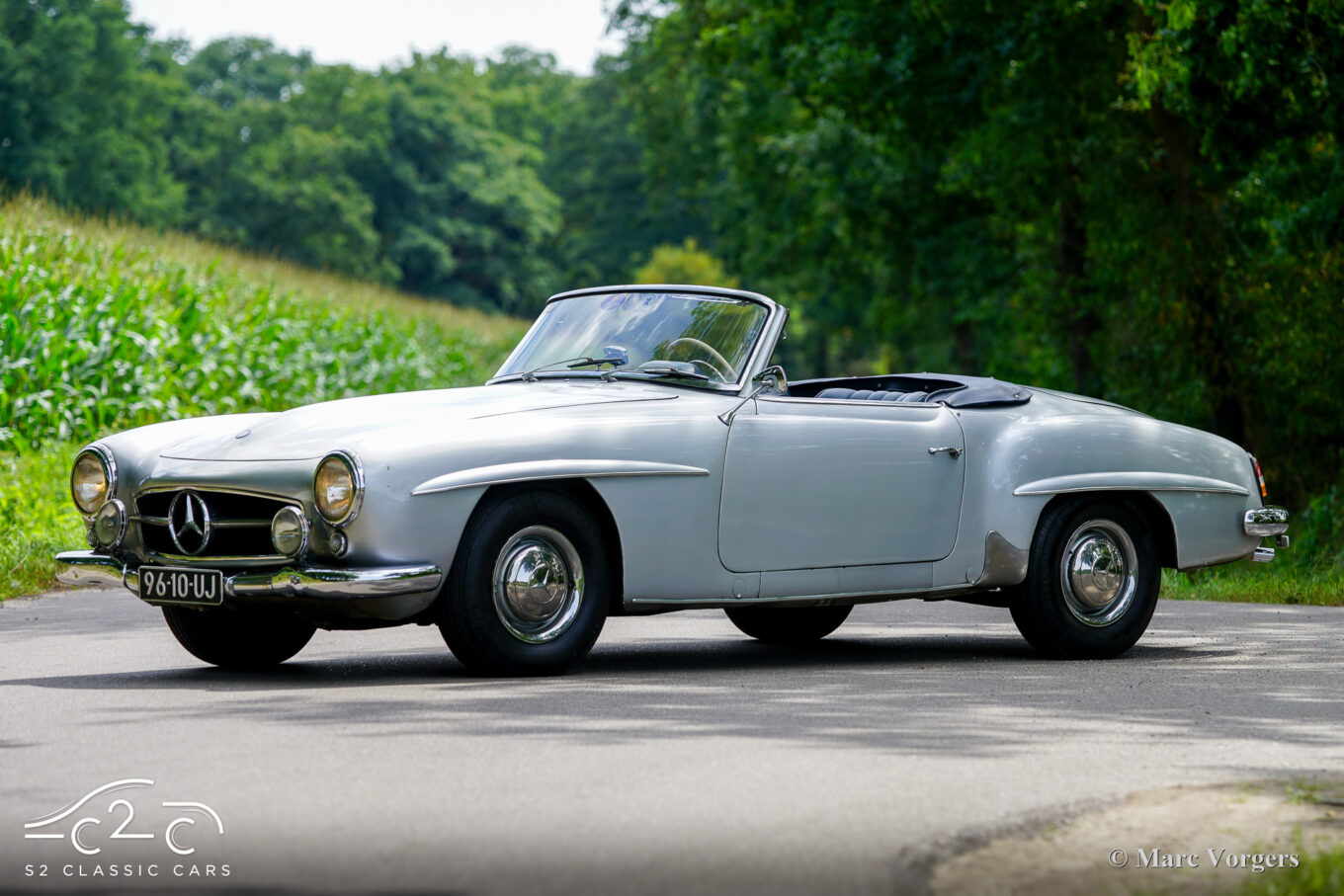 Mercedes 190SL uit 1955 te koop. 1000 Miglia eligible, hard top
