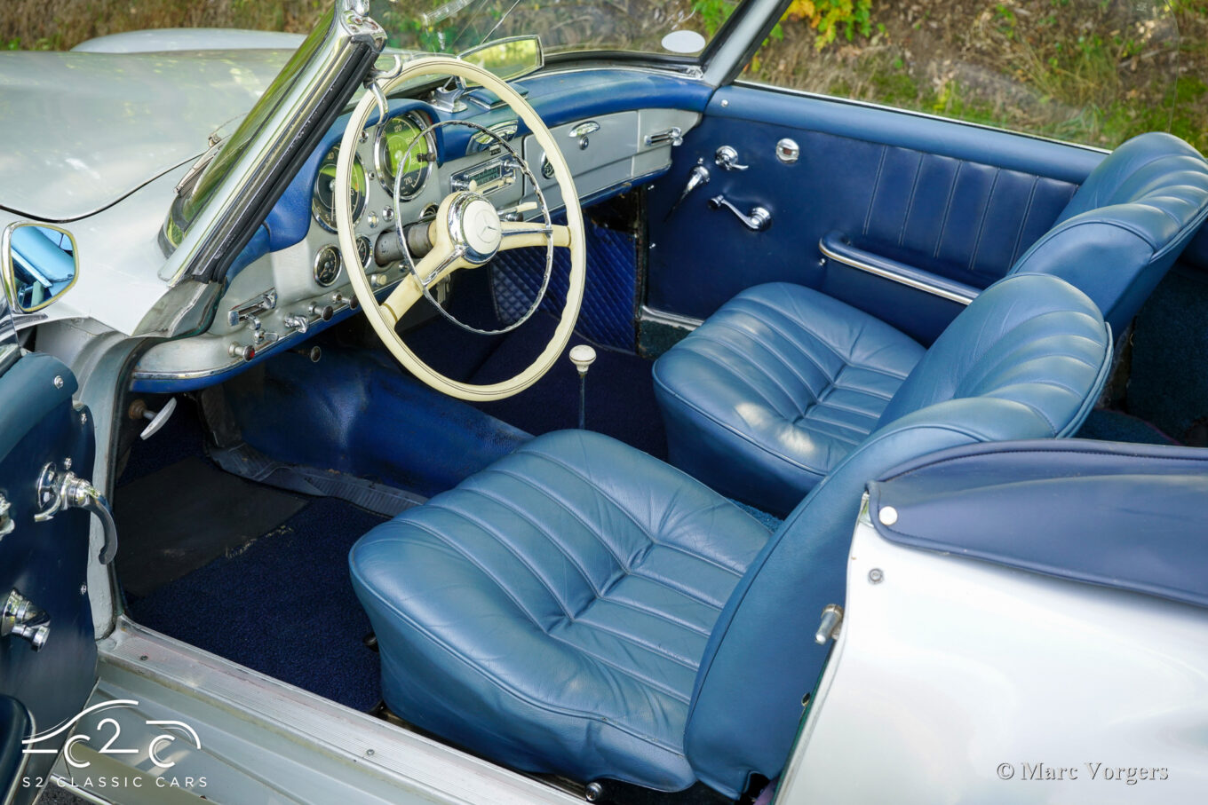 Mercedes 190SL uit 1955 te koop. 1000 Miglia eligible, hard top