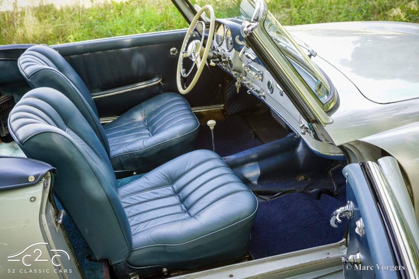 Mercedes 190SL uit 1955 te koop. 1000 Miglia eligible, hard top