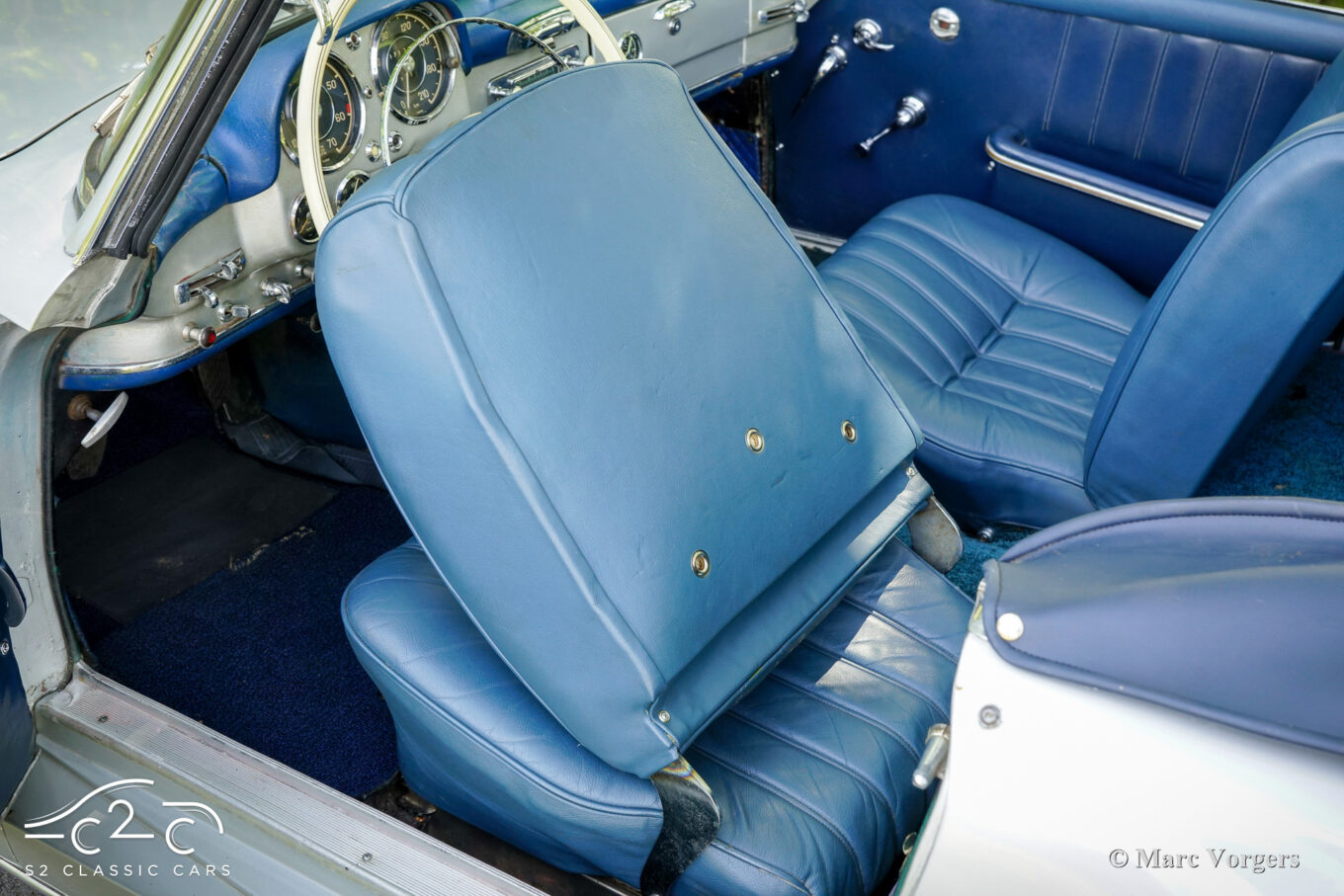 Mercedes 190SL uit 1955 te koop. 1000 Miglia eligible, hard top
