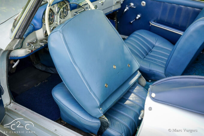 Mercedes 190SL uit 1955 te koop. 1000 Miglia eligible, hard top