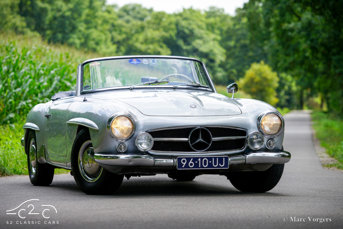 Mercedes 190SL uit 1955 te koop. 1000 Miglia eligible, hard top
