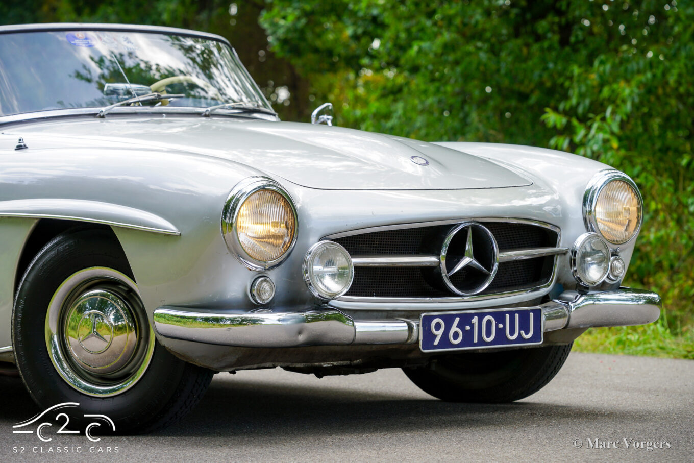 Mercedes 190SL uit 1955 te koop. 1000 Miglia eligible, hard top