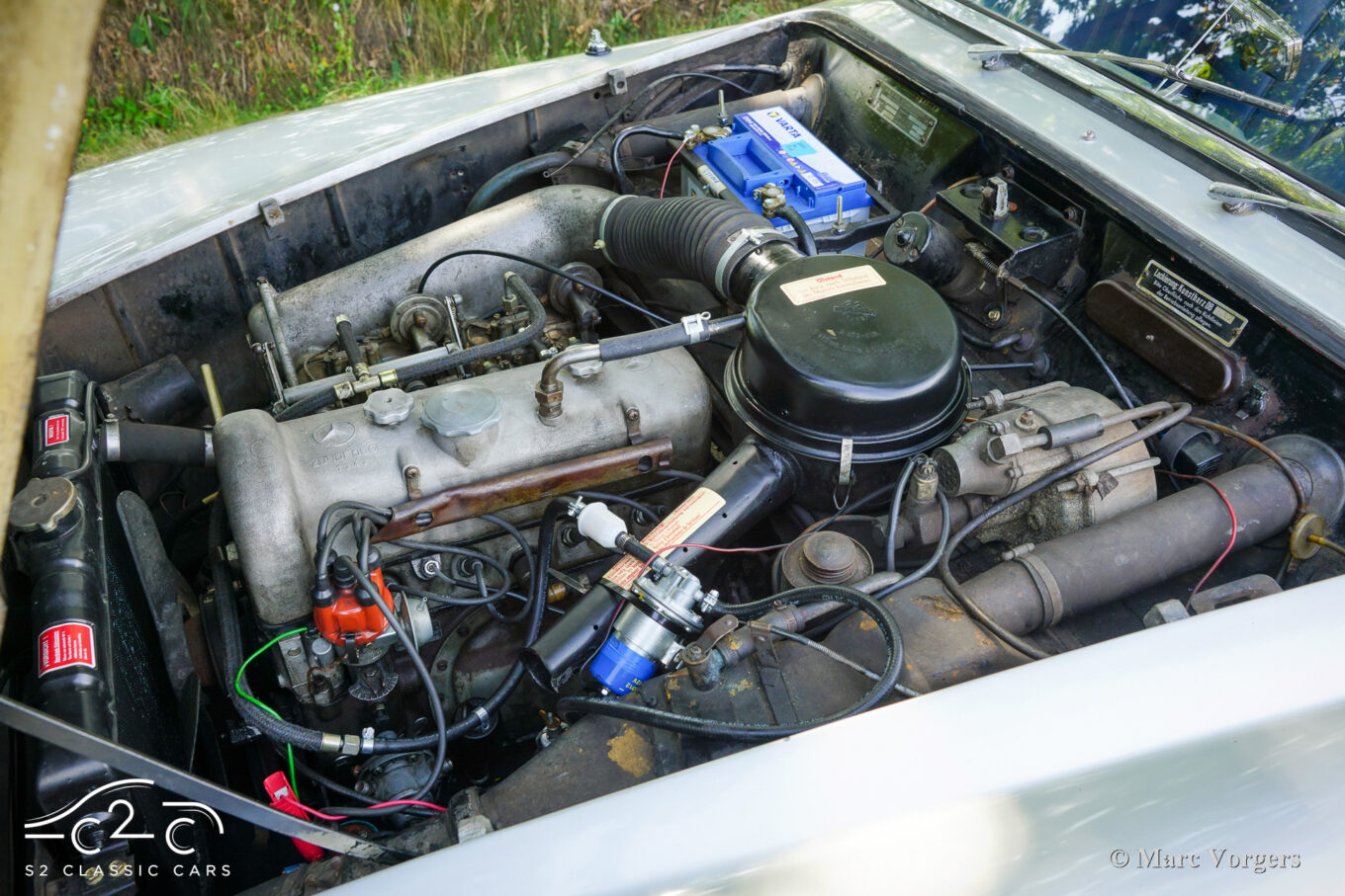 Mercedes 190SL uit 1955 te koop. 1000 Miglia eligible, hard top