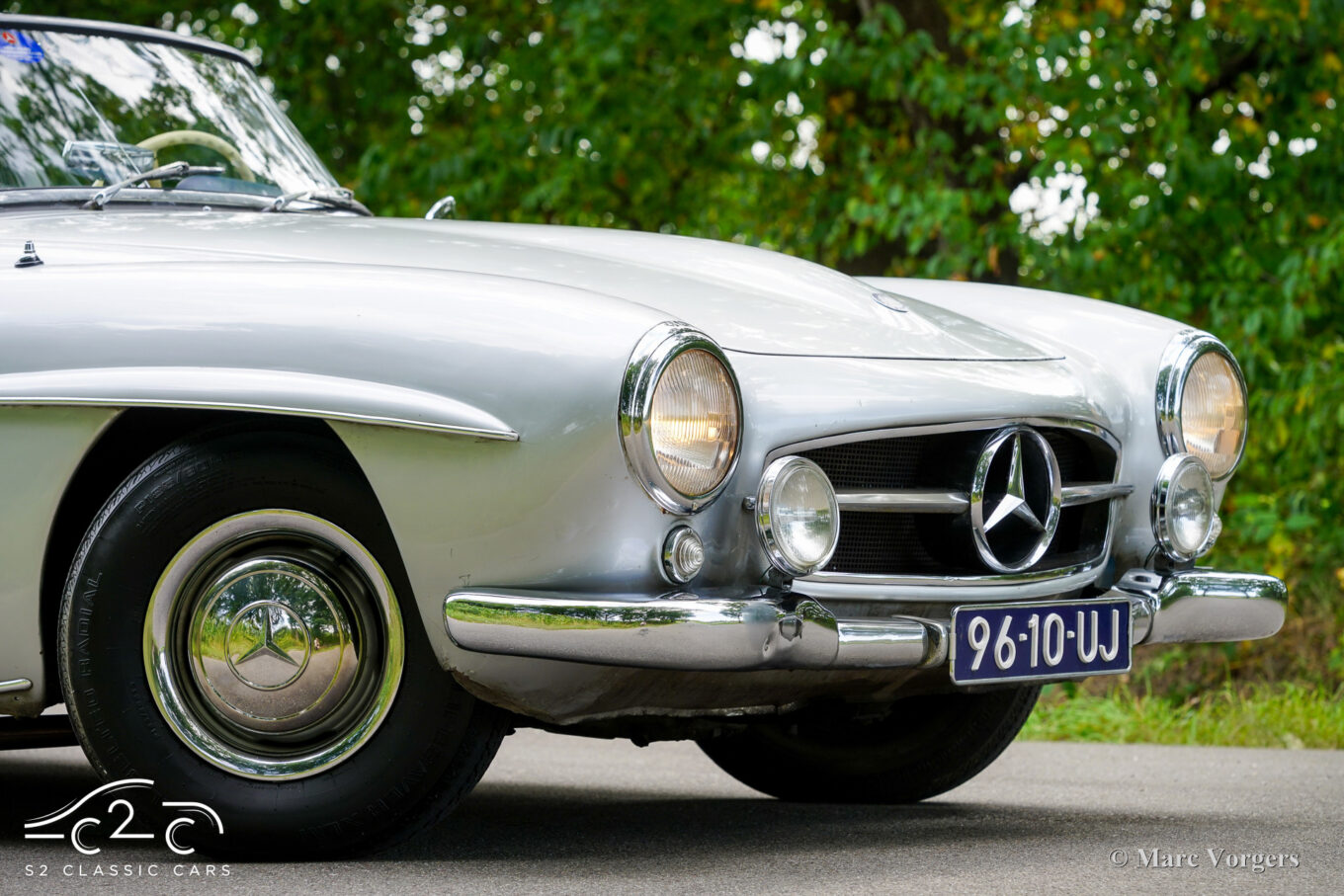 Mercedes 190SL uit 1955 te koop. 1000 Miglia eligible, hard top