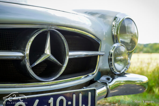 Mercedes 190SL uit 1955 te koop. 1000 Miglia eligible, hard top