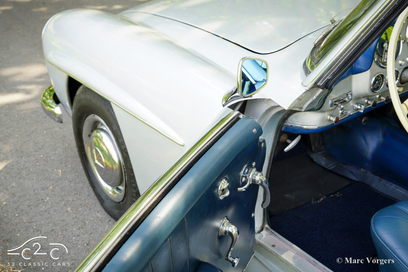 Mercedes 190SL uit 1955 te koop. 1000 Miglia eligible, hard top